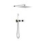 Kibi Cube 2 Function Thermostatic Shower System With Rough In Valve - Chrome KSF414CH - alternate 1